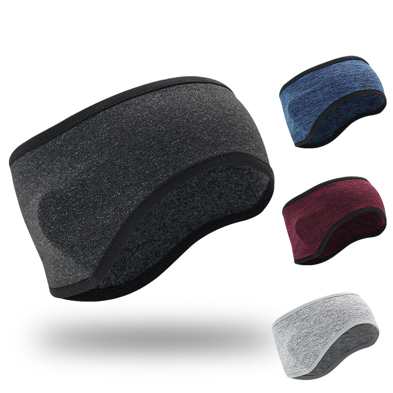 Fleece Ear Warmer Band - Calentador de orejas de ciclismo para