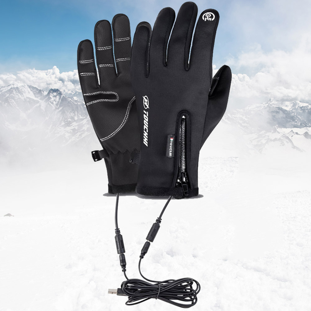 Hand Warmer Electric - Guantes Térmicos con pantalla táctil USB