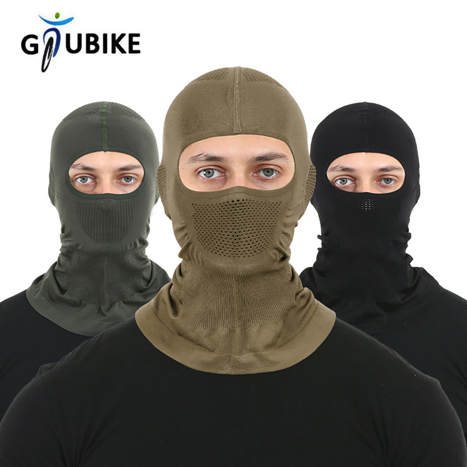 Balaclava Ski Mask - GTUBIKE-gorro pasamontañas transpirable, máscara facial completa