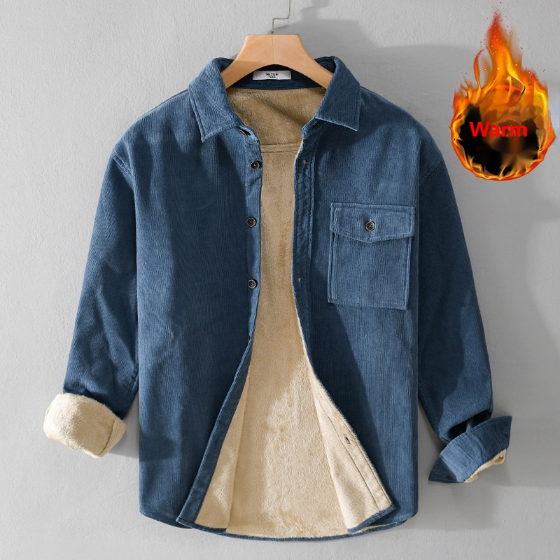 Chaqueta de camisa de pana par - Flannel Shirt Lined reseña y precio