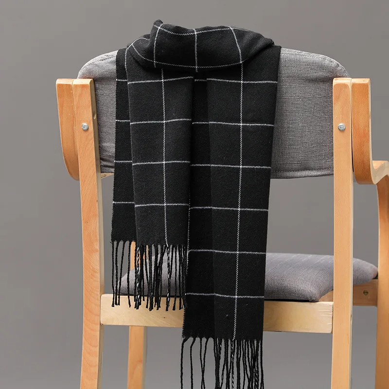 2023 nuevo invierno hombres bu - Wool Scarf Men reseña y precio