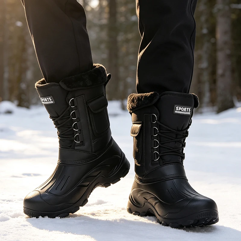 Botas de nieve de invierno par - Waterproof Winter Boot reseña y precio