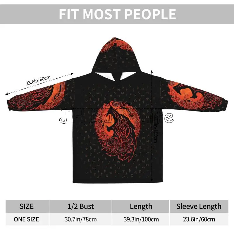 Manta con capucha portátil con - Sherpa Hoodie Fleece reseña y precio