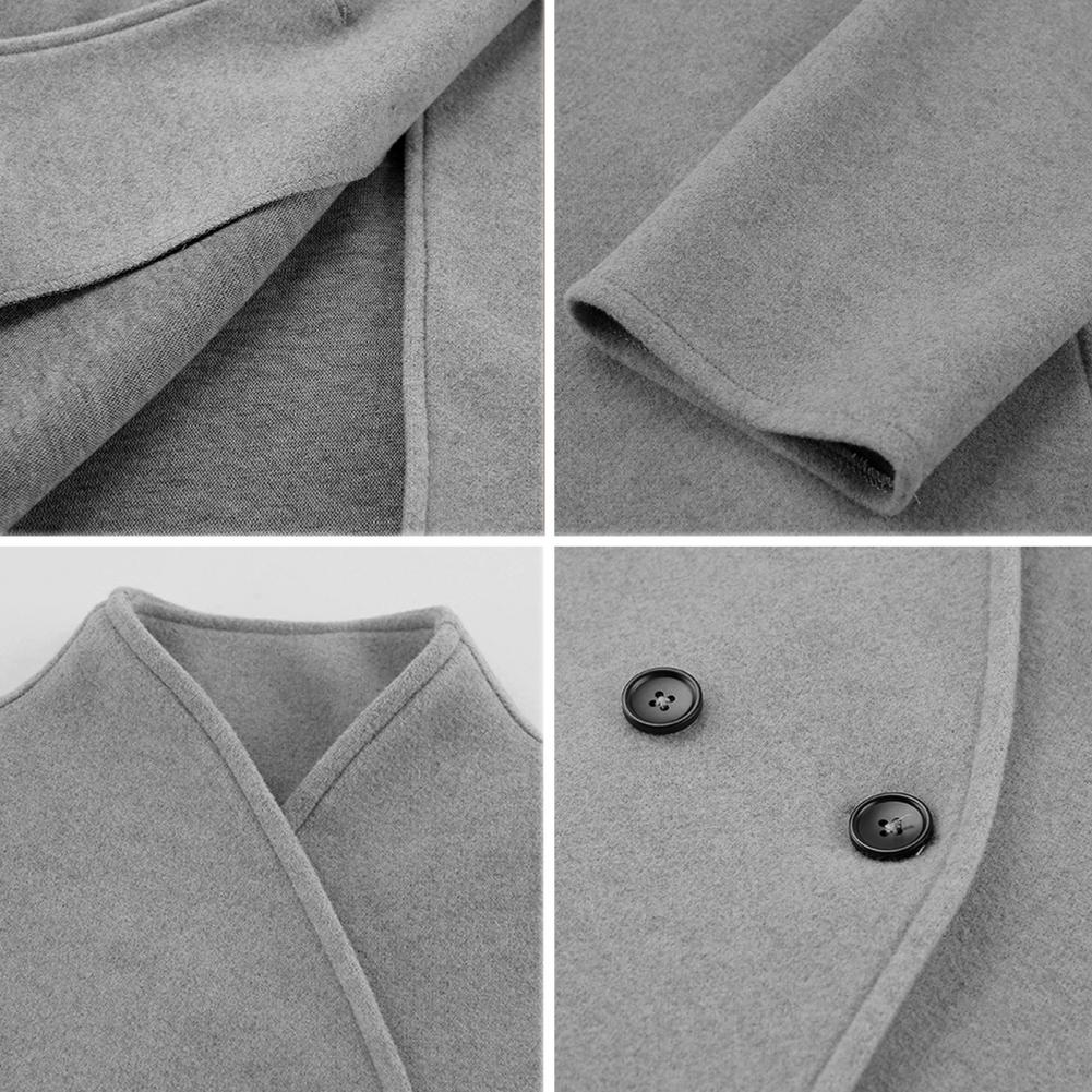 Abrigo de lana corto para muje - Wool Coat Peacoat reseña y precio