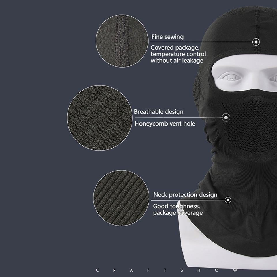 GTUBIKE-gorro pasamontañas tra - Balaclava Ski Mask reseña y precio